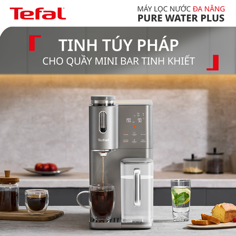 Máy lọc nước đa năng Tefal (có pha trà và cà phê) Pure Water Plus