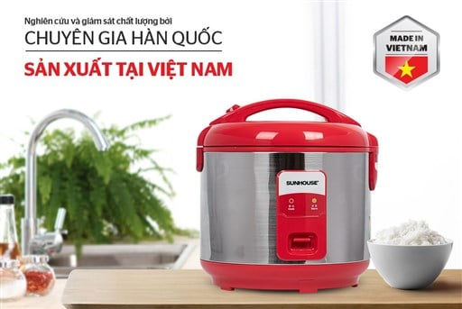 Nồi cơm điện 1.8L Sunhouse SH18S – ảnh 2