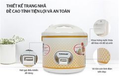 Nồi cơm điện 2.8L Sunhouse SH830 ảnh 2