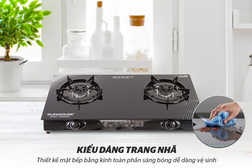 Bếp gas dương kính Sunhouse SHB203MT – ảnh 8