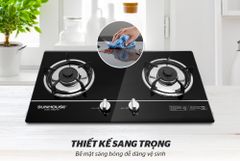 Bếp gas âm kính Sunhouse SHB501MT ảnh 6