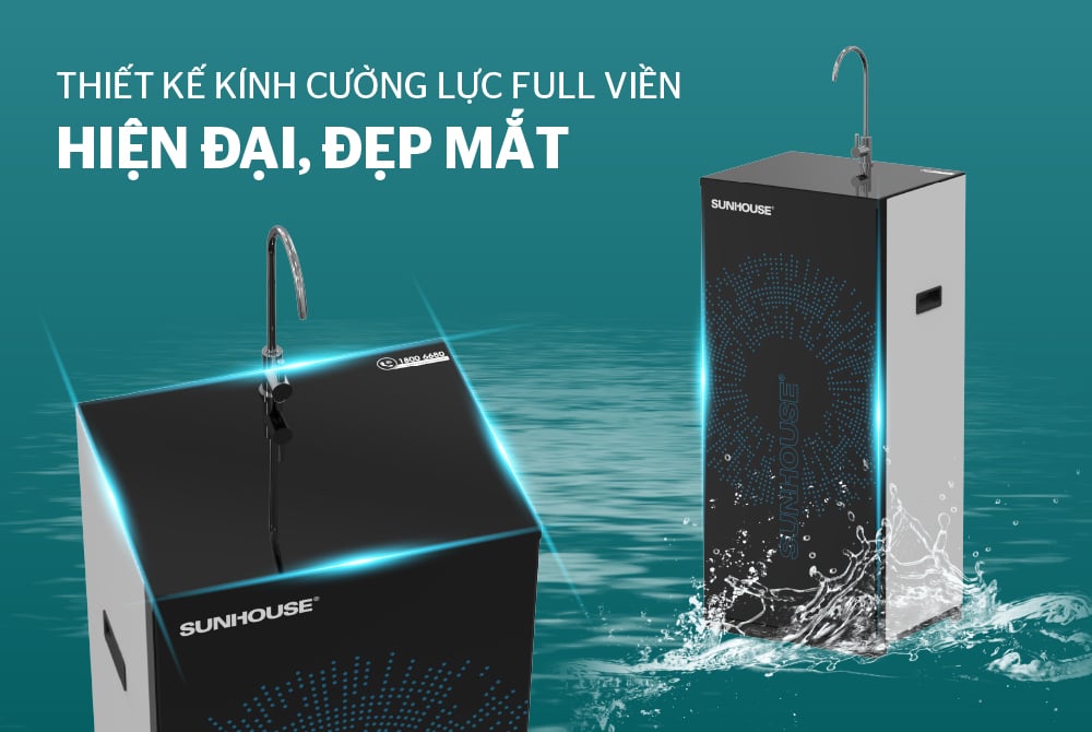 Máy lọc nước RO 09 lõi Sunhouse SHA5120K – ảnh 7
