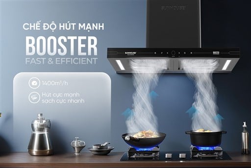 Máy hút mùi chữ t Sunhouse SHB72093 – ảnh 2