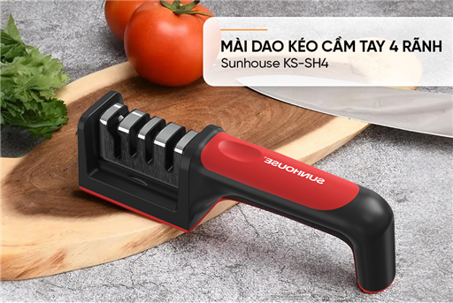Mai dao kéo cầm tay 4 rãnh Sunhouse KS-SH4 – ảnh 2