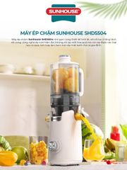 Máy ép chậm Sunhouse SHD5504 ảnh 6