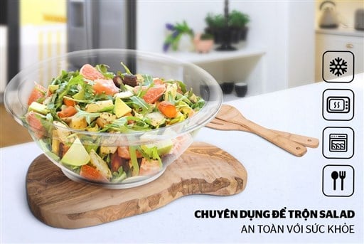 Bát trộn salad biozone 5000ML KB-MI5000S