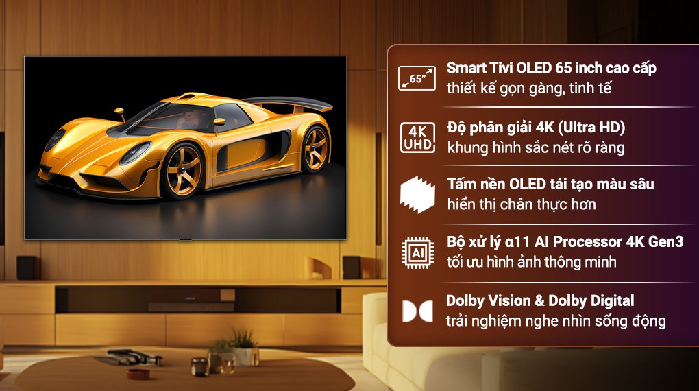 TV 4K LG OLED evo AI G6 2026 65 inch OLED65G6PSA