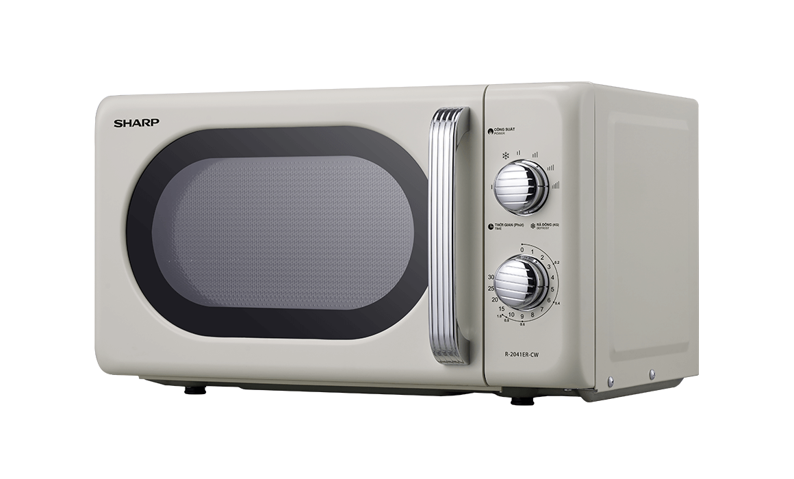 Lò vi sóng cơ Sharp 20 lít R-2041ER-CW – ảnh 6