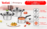  Bộ nồi Tefal Primary 16/20/24cm 