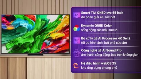 65 Smart TV LG QNED evo AI QNED86 4k Inch 2025 65QNED86ASA