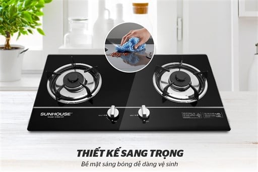 Bếp gas âm kính Sunhouse SHB501MT – ảnh 2