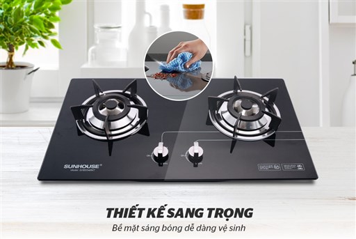 Bếp gas âm kính Sunhouse SHB5546MT – ảnh 2