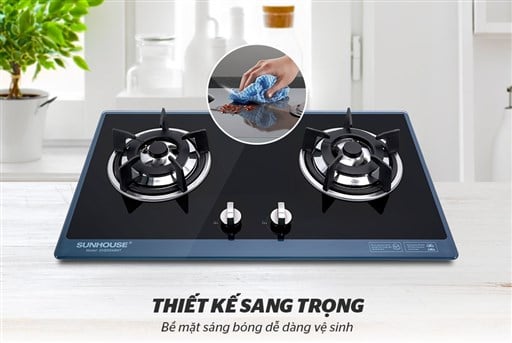 Bếp gas âm kính Sunhouse SHB5548MT – ảnh 2
