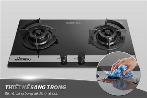 Bếp gas âm kính cao cấp apex 2 lò APB8811 – ảnh 2