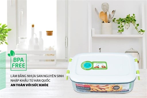 Hộp bảo quản thực phẩm thông minh biozone 400ML KB-SM400S – ảnh 2