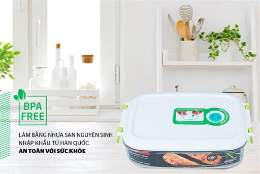 Hộp bảo quản thực phẩm thông minh biozone 650ML KB-SM650S – ảnh 2