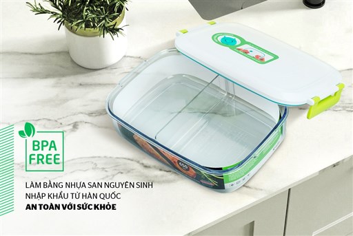 Hộp bảo quản thực phẩm thông minh biozone 650ML KB-SM650S2 – ảnh 2