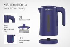 Ấm siêu tốc inox 2 lớp Sunhouse SHD1356 ảnh 1