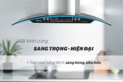 Máy hút mùi kính cong apex APB6601-90C ảnh 7