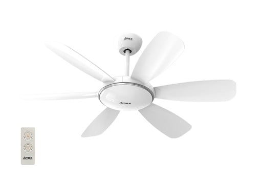 Quạt trần Sunhouse apex 6 cánh có đèn APF7697W