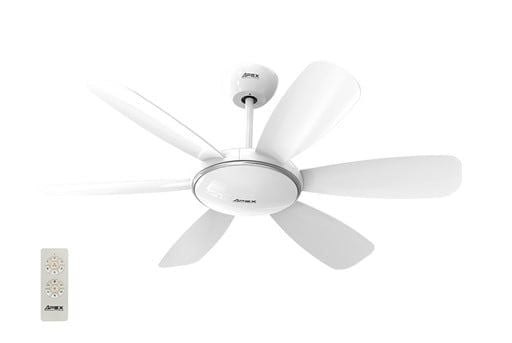 Quạt trần Sunhouse apex 6 cánh có đèn APF7697W