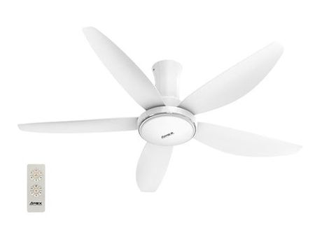 Quạt trần 5 cánh có đèn Sunhouse apex APF7676W