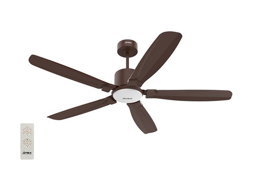 Quạt trần 5 cánh có đèn Sunhouse apex APF7682B