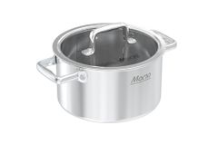Bộ nồi chảo inox hybrid liền đáy Sunhouse Mama SHG810 ảnh 1