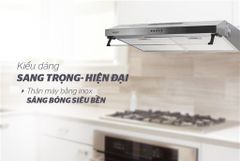 Máy hút mùi vỏ inox Sunhouse SHB6118I ảnh 3