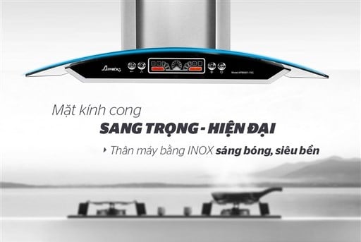 Máy hút mùi kính cong apex APB6601-70C – ảnh 2