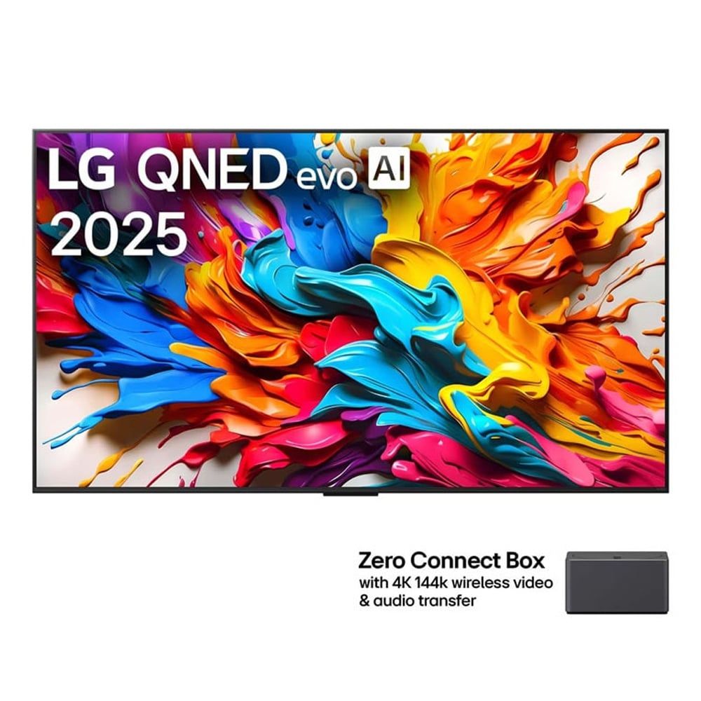 TV Kết nối Không dây Đích thực QNED evo AI QNED9M MiniLED 65 inch với công nghệ truyền 65QNED9MASA