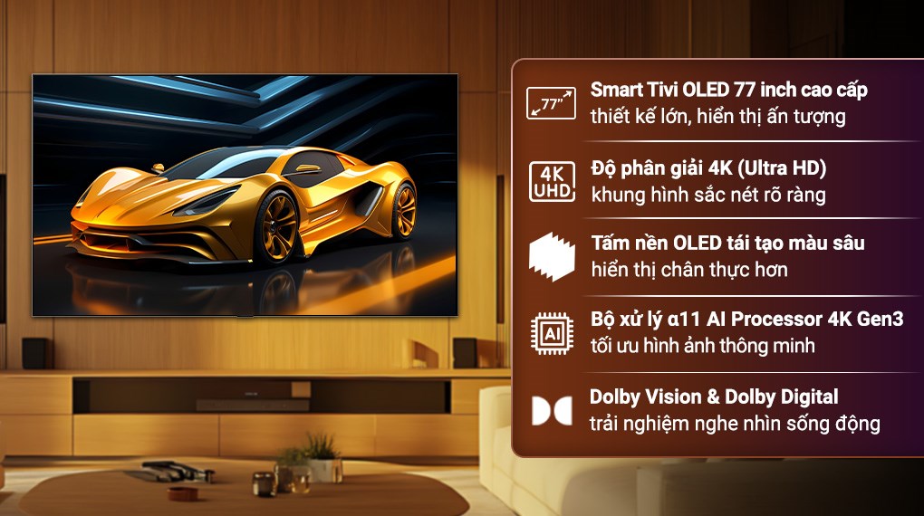 TV 4K LG OLED evo AI G6 2026 77 inch OLED77G6PSA