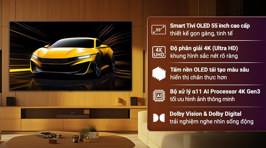 TV 4K LG OLED evo AI G6 2026 55 inch OLED55G6PSA