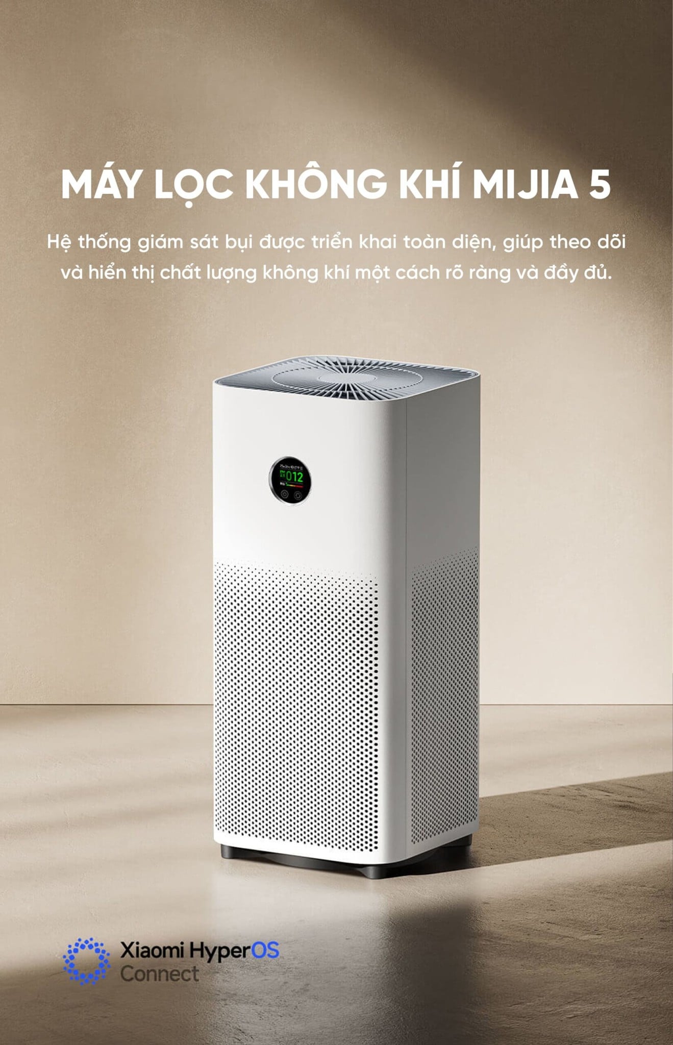 Máy lọc không khí Xiaomi Mijia 5 máy lọc không khí diện tích 50m² – ảnh 2