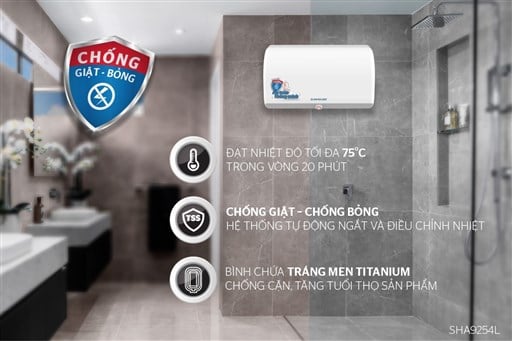 Bình nước nóng 20L Sunhouse SHA9254L – ảnh 3