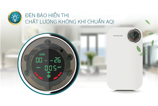 Máy lọc không khí Sunhouse SHD-35AP9735 – ảnh 5