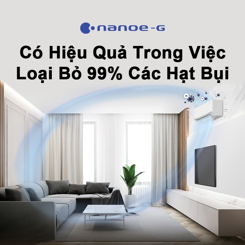 Máy lạnh điều hòa Inverter 1HP 1 chiều Panasonic CU/CS-LU9AKH-8 – ảnh 5