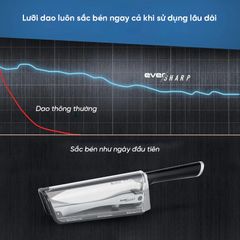 Dao làm bếp tích hợp dụng cụ mài chuyên dụng Tefal Ever Sharp K2569004 - 16,5cm ảnh 3