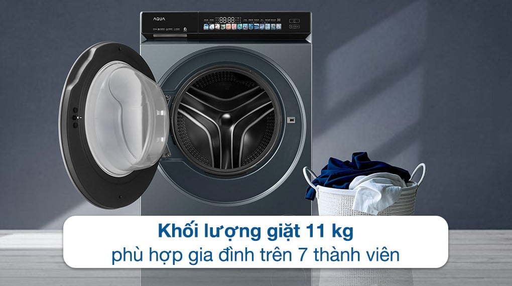 Máy giặt Aqua Inverter 11 kg AW11-BD4377U1L(GN) – ảnh 3