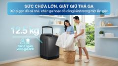 Máy giặt Samsung Ecobubble Inverter 12.5 kg WA40F12E4CSV ảnh 2