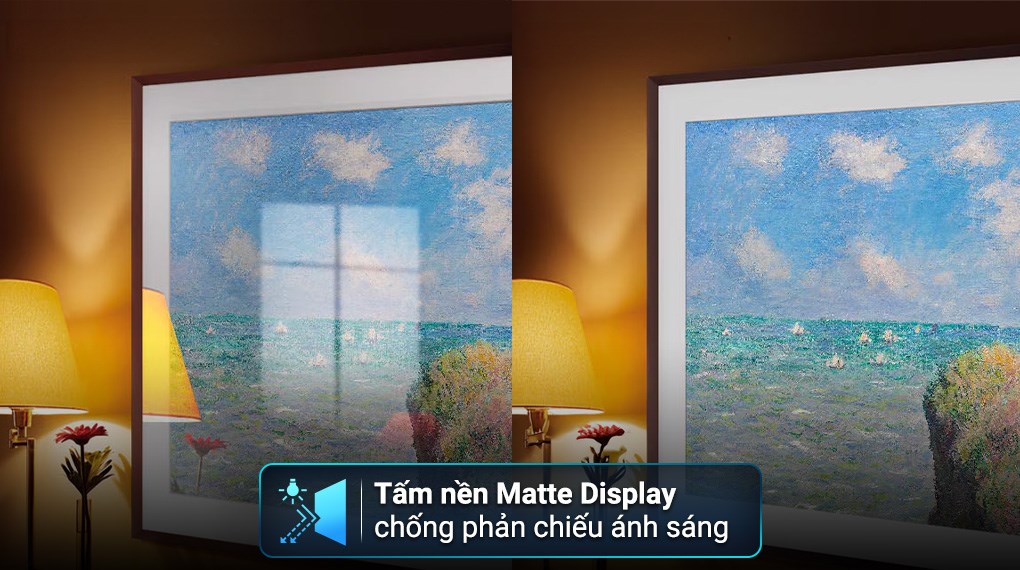 Smart Tivi Khung Tranh The Frame QLED Samsung AI 4K 65 inch QA65LS03D – ảnh 2