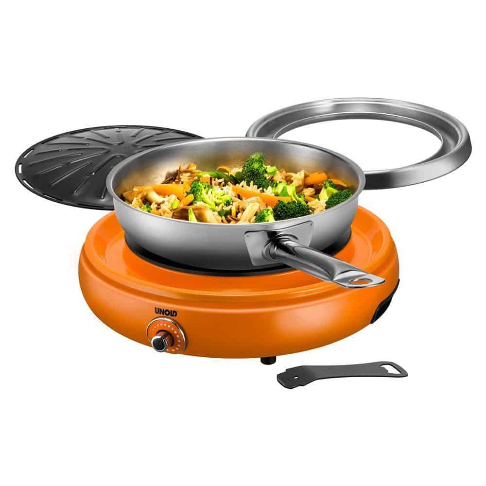 Bếp Lẩu Nướng Unold 58543 Màu Cam – ảnh 2