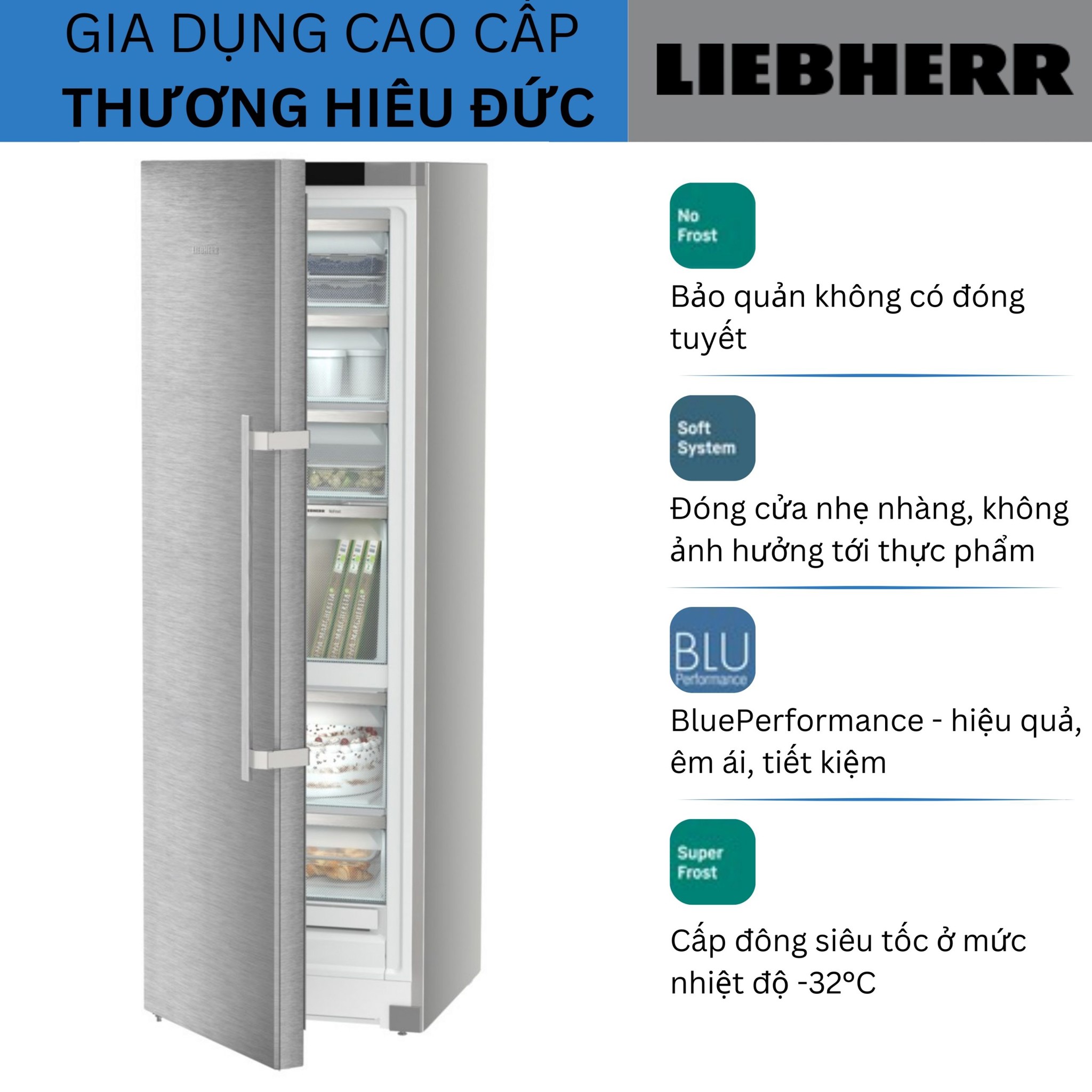Tủ Đông Liebherr SFNsdh 5267