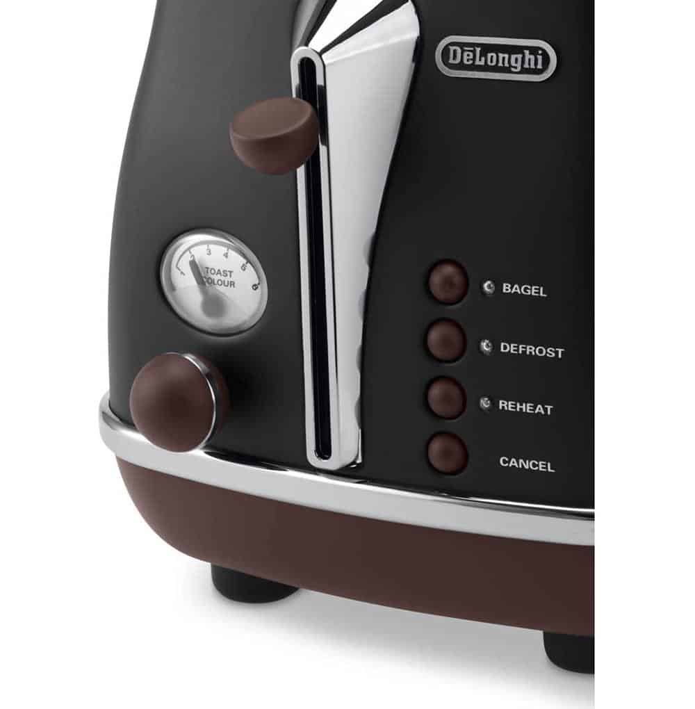 Máy Nướng Bánh Mỳ DeLonghi CTOV2103.BK – ảnh 2