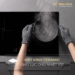 Bếp từ 2 vùng nấu 73cm Malloca MIH732ECO ảnh 3