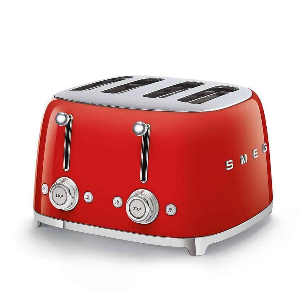 Máy Nướng Bánh Mỳ Smeg TSF03RDEU Red – ảnh 2