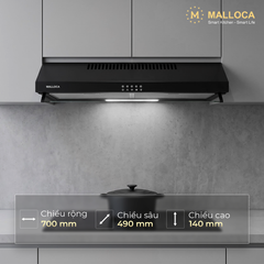 Máy hút mùi Classic 70cm Malloca H700E ảnh 3