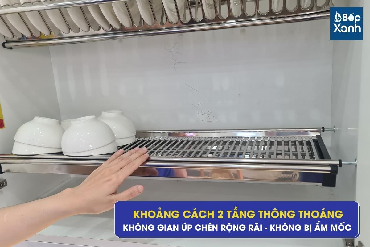 Giá bát cố định Eurogold EU01080 - Inox 201, 80cm – ảnh 3