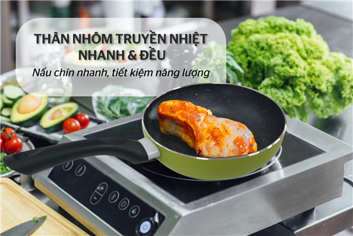 Chảo vân đá đáy từ Sunhouse SH1124MG – ảnh 3