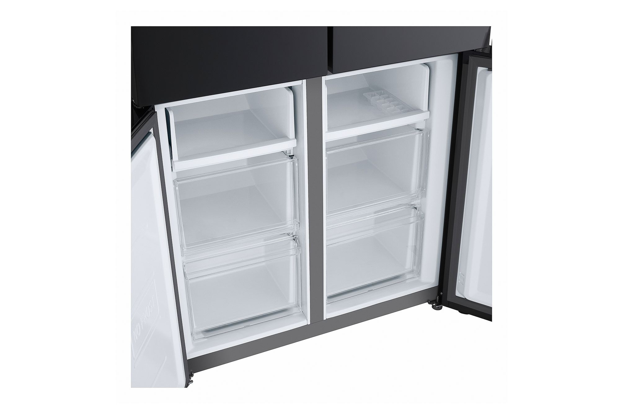 Tủ lạnh LG French door mặt gương màu đen 474L LFB47BLG